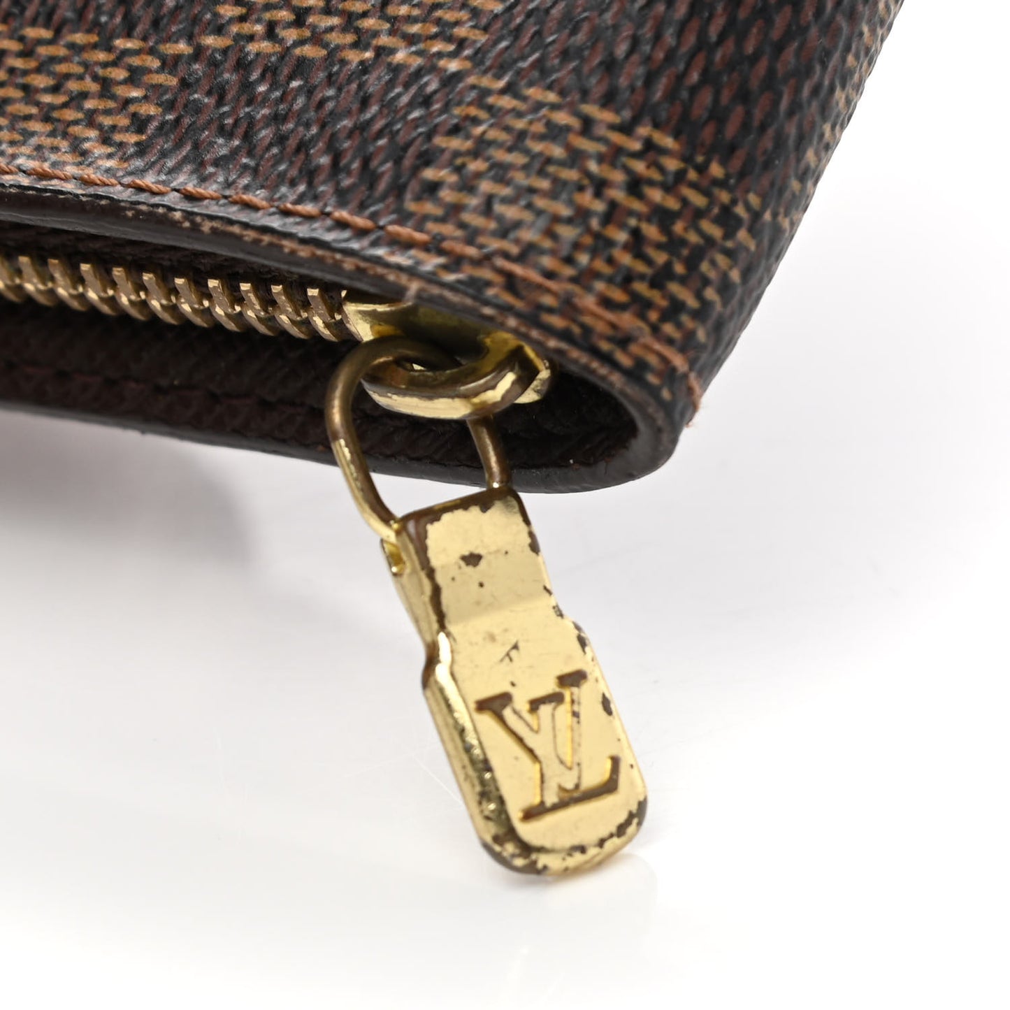 Damier Ebene Porte-Monnaie Zippe Zippy Wallet