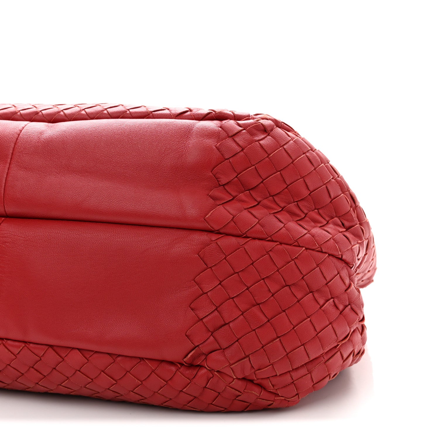 Bottega Veneta Nappa Intrecciato Medium Campana Hobo Red 11 of 11