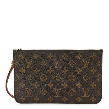 Louis Vuitton Monogram Neverfull MM GM Pochette Pivoine 1 of 12