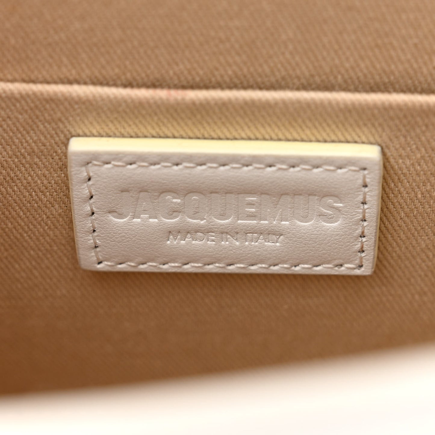 Smooth Calfskin Le Grand Chiquito White