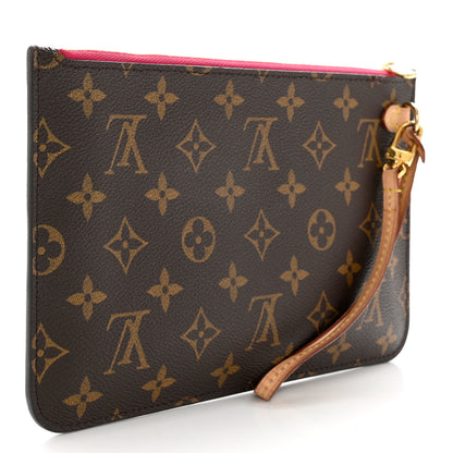 Louis Vuitton Monogram Neverfull MM GM Pochette Pivoine 3 of 7