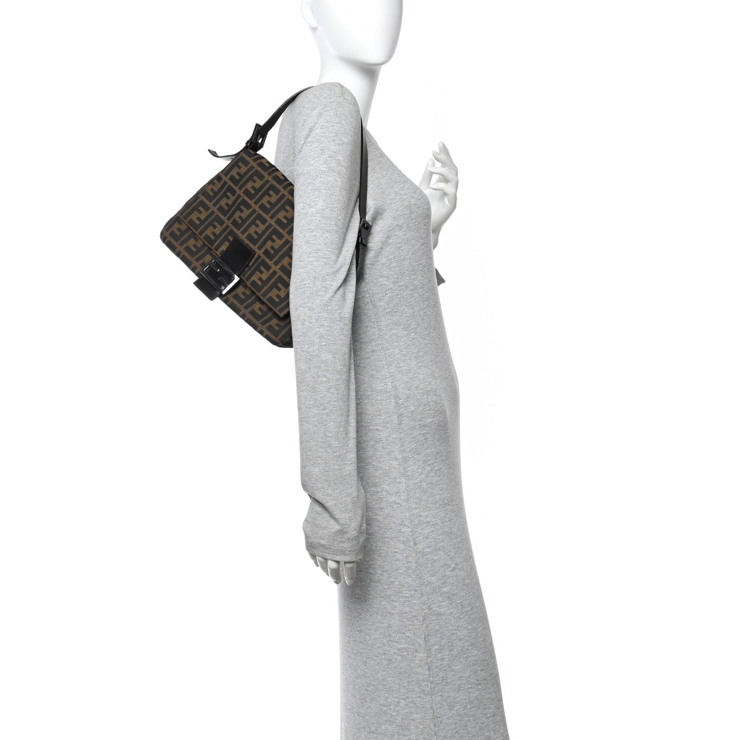 Fendi Zucca Mama Baguette Tobacco 3 of 13