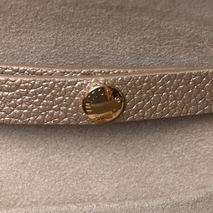 Louis Vuitton Epi Pochette Louise NM Champagne 6 of 9