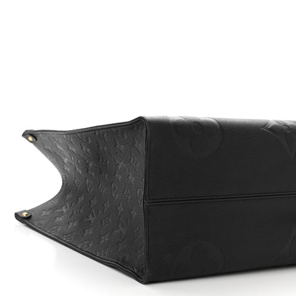 Louis Vuitton Empreinte Monogram Giant Onthego GM Black 8 of 11