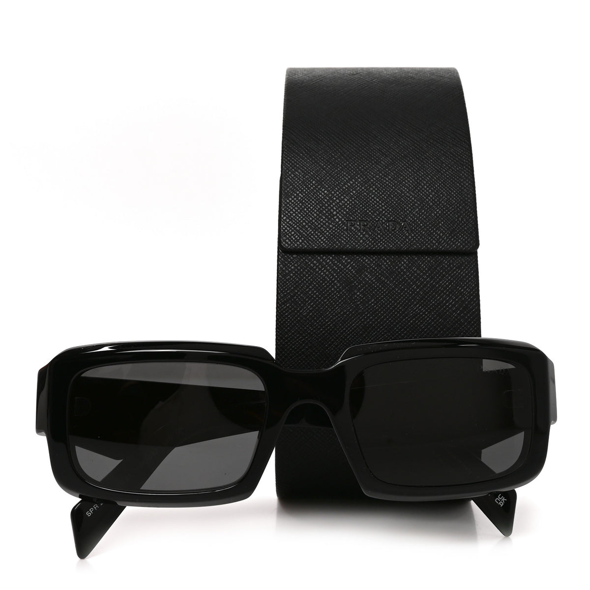 Prada Acetate Symbole Sunglasses SPR 27Z Black 7 of 7