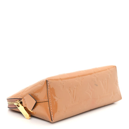 Louis Vuitton Vernis Cosmetic Pouch Rose Velours 4 of 6