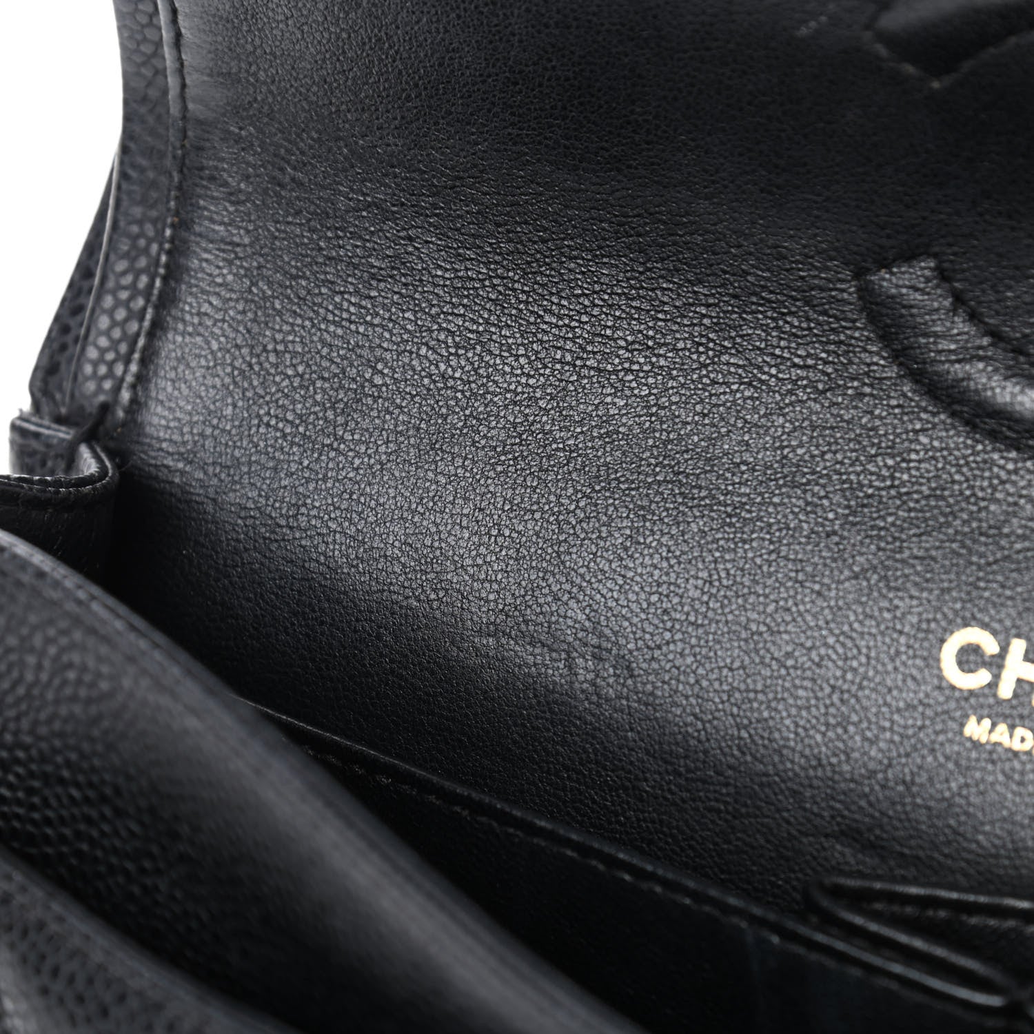Chanel Caviar Quilted Medium Double Flap Black 5 of 8