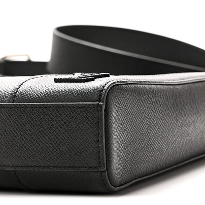 Louis Vuitton Taiga Slim Briefcase Black 9 of 9