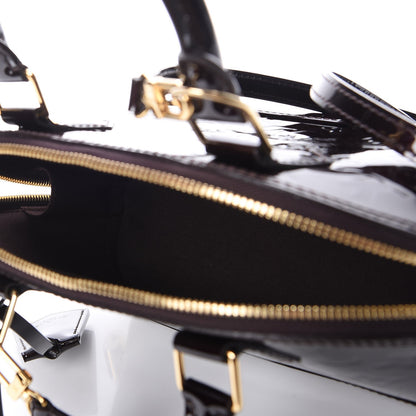 Louis Vuitton Vernis Alma BB Amarante 5 of 7