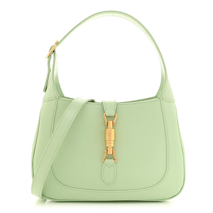 Gucci Boarded Dyana Lux Calfskin Small Jackie 1961 Hobo Tropical Sage 1 of 12