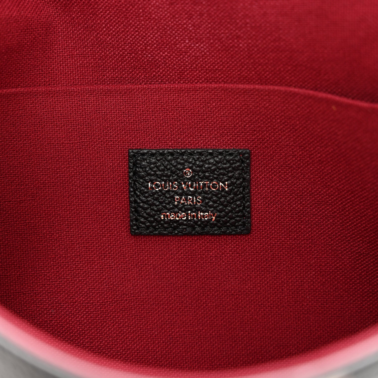 Louis Vuitton LOUIS VUITTON Empreinte Monogram Giant Felicie Pochette Black Beige 6 of 14