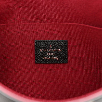 Louis Vuitton LOUIS VUITTON Empreinte Monogram Giant Felicie Pochette Black Beige 6 of 14