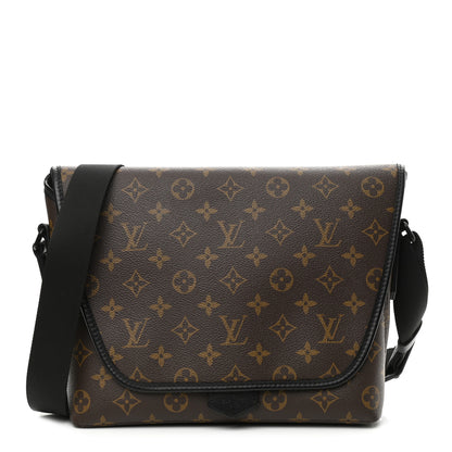 Louis Vuitton Monogram Macassar Magnetic Messenger 1 of 9