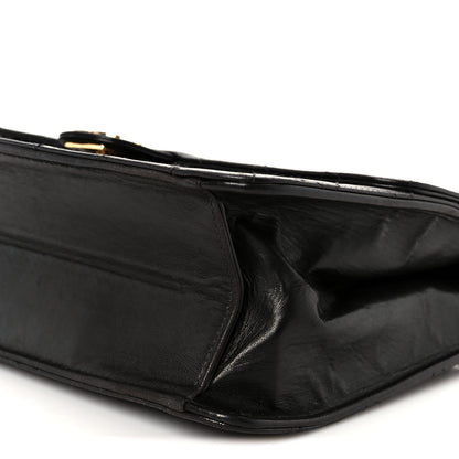 Chanel Lambskin Quilted Medium Single Flap Black 12 of 12