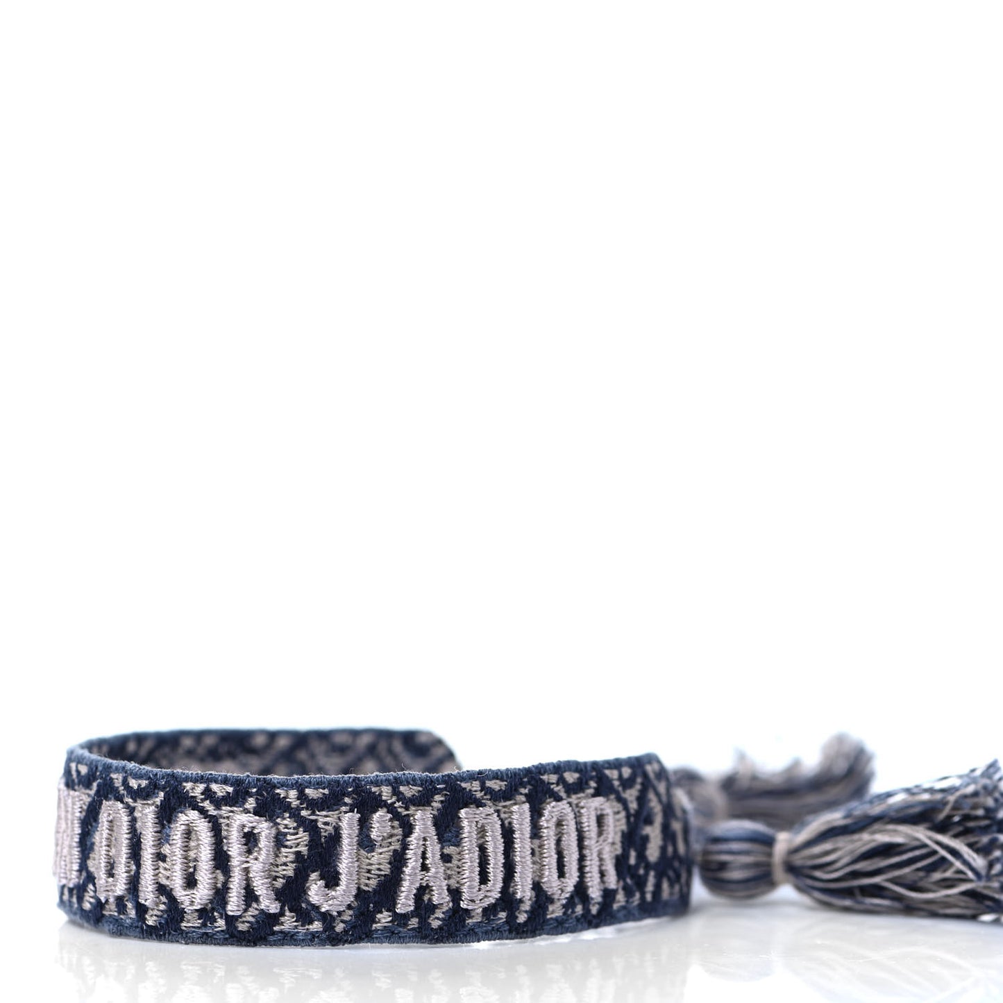 Woven Cotton J'Adior Friendship Bracelet Set Navy