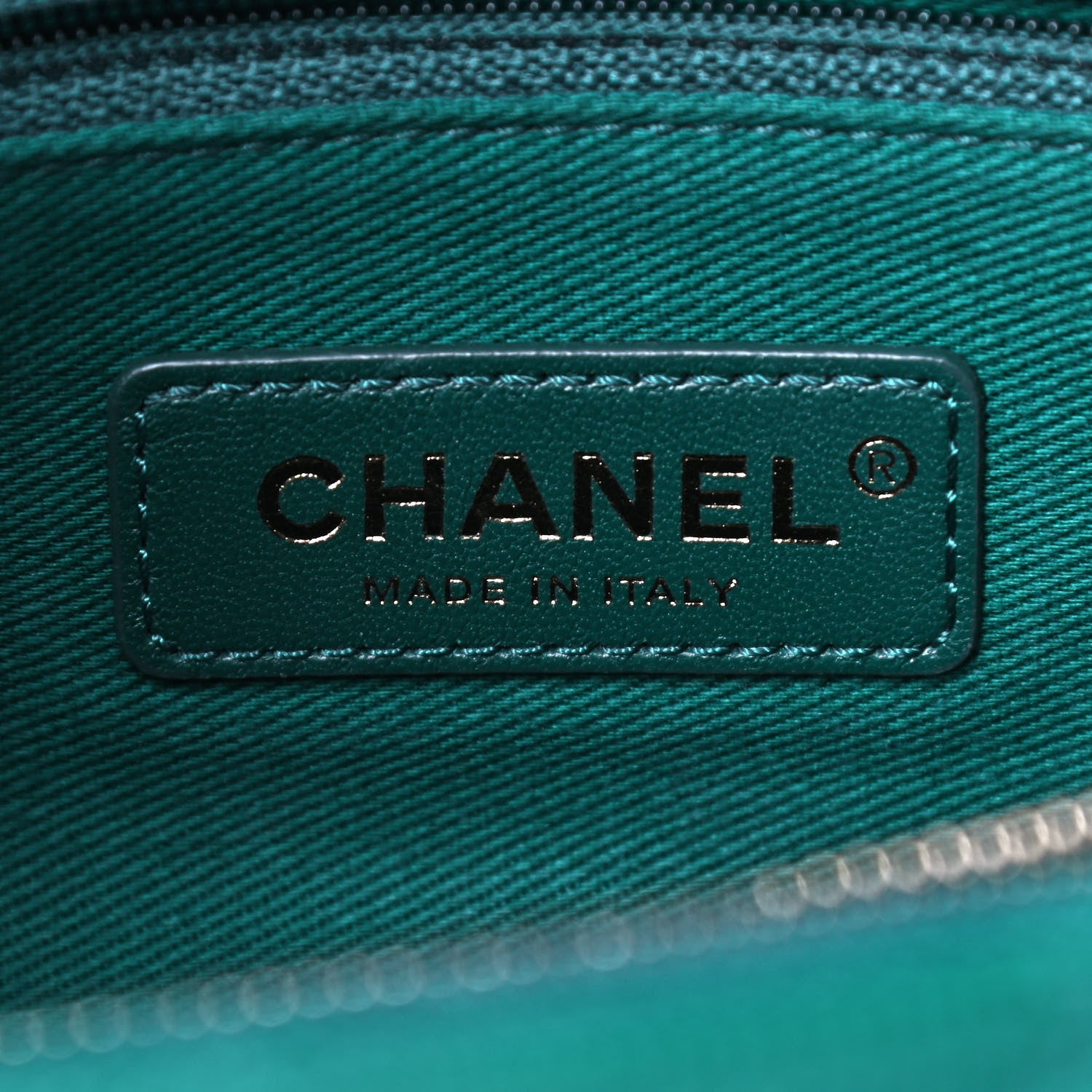 Chanel Caviar Quilted Small Coco Handle Flap Green 6 of 9