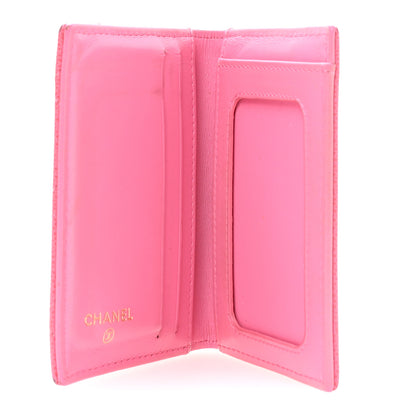 Chanel Caviar Quilted Card Holder Wallet Pink 5 of 8