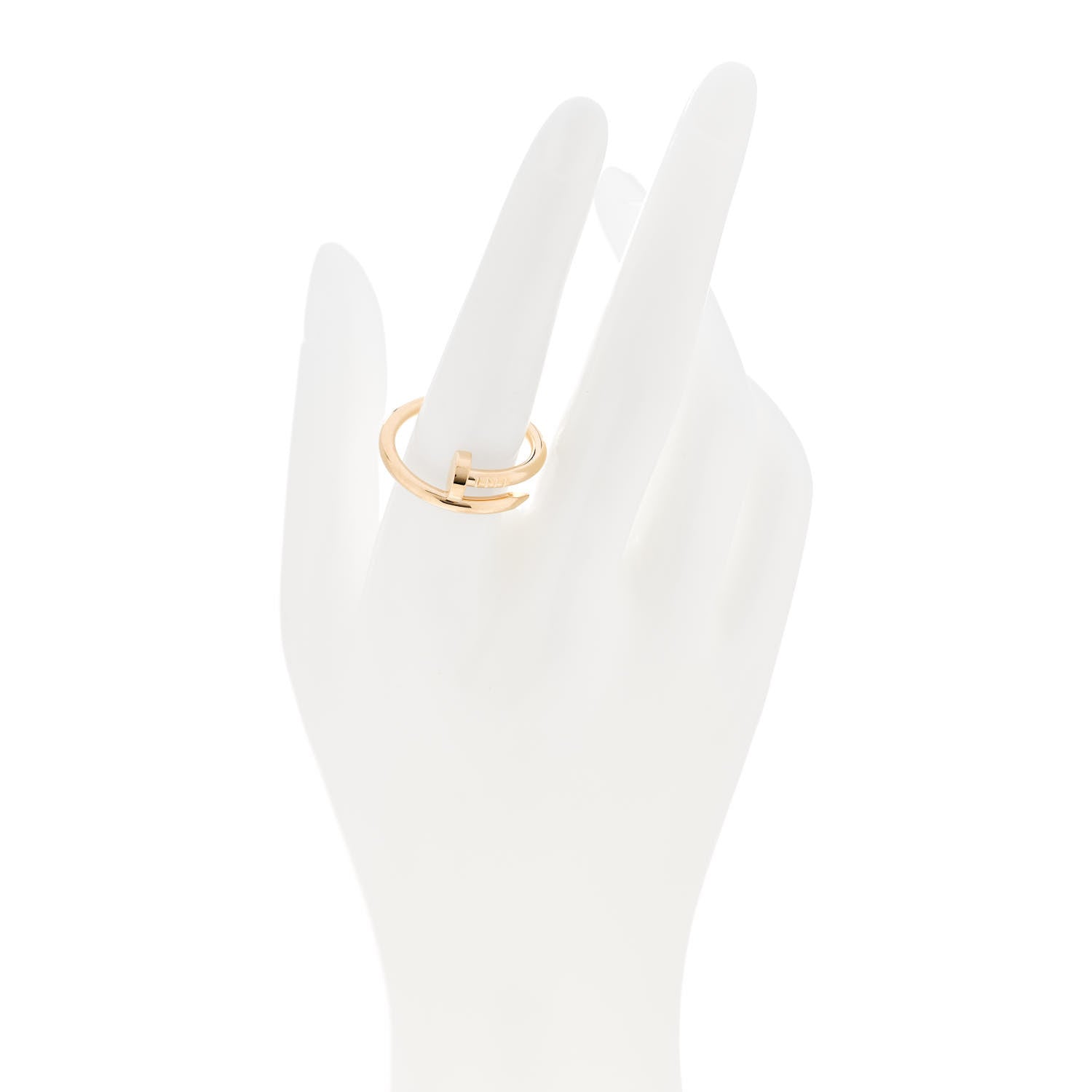 Cartier 18K Yellow Gold Juste Un Clou Ring 60 9 2 of 6