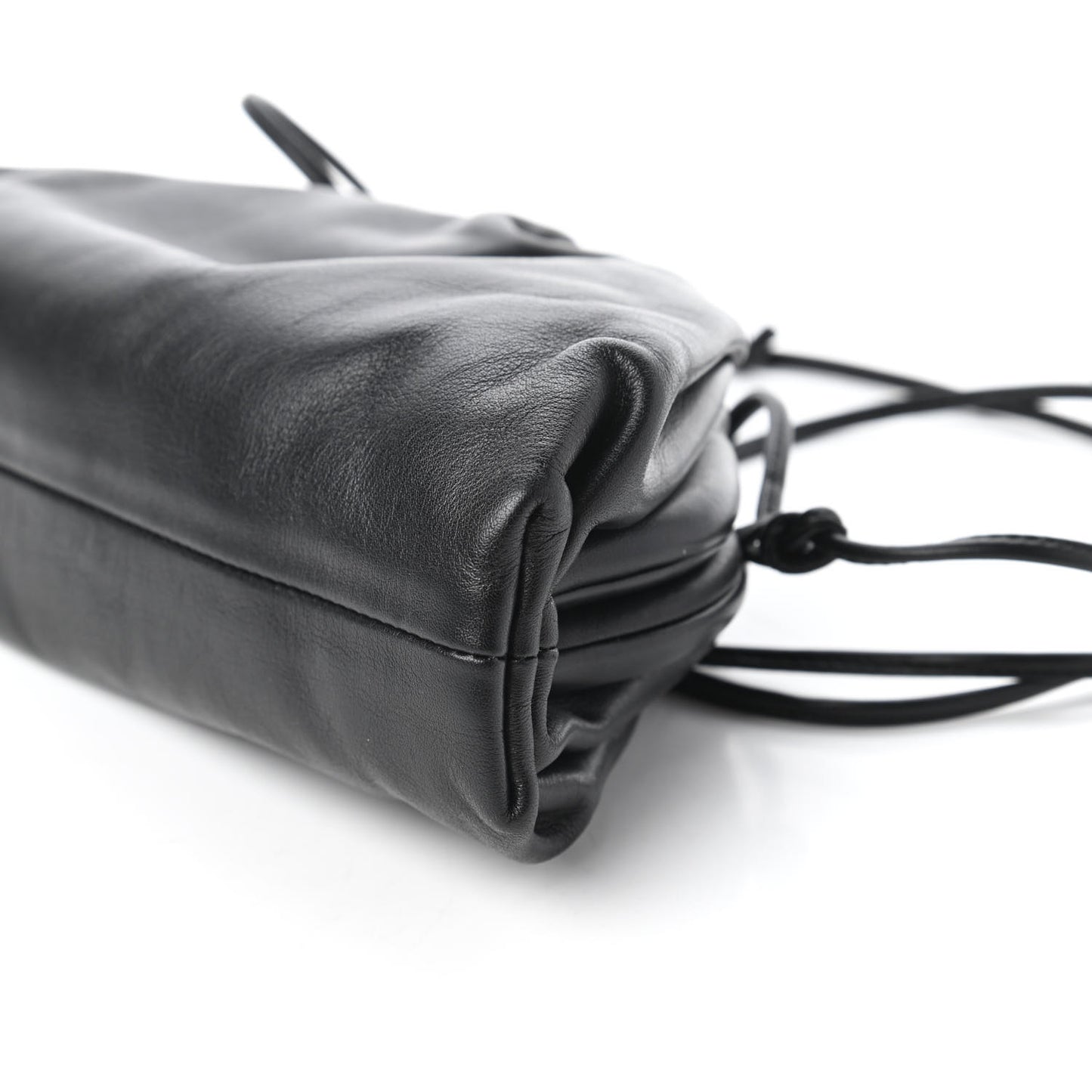 Butter Calfskin The Mini Pouch Black