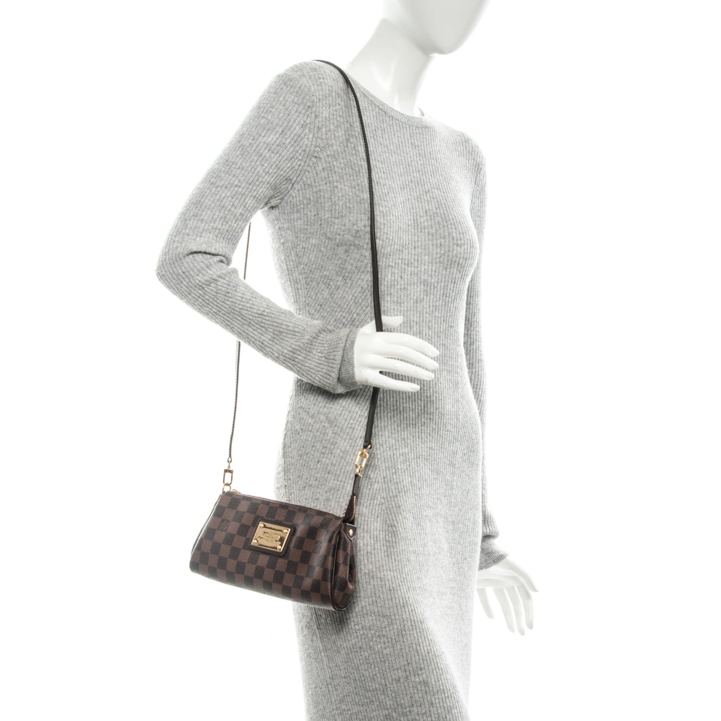 Damier Ebene Eva Clutch