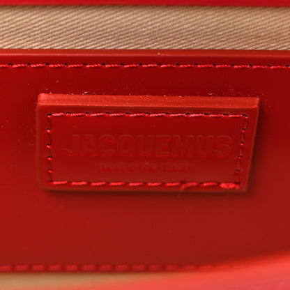 Jacquemus Glazed Calfskin Le Grand Bambino Red 6 of 11