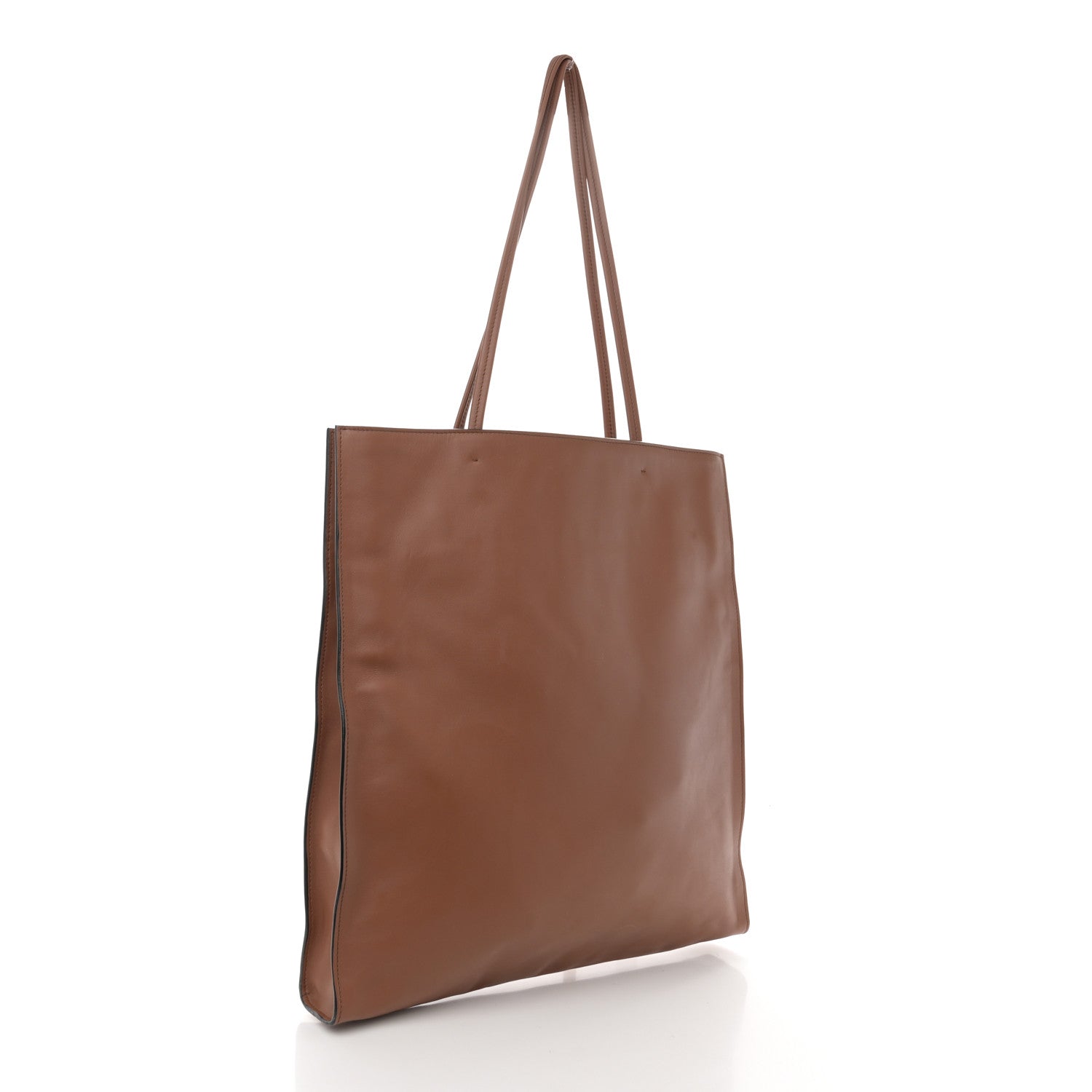 Prada Soft Calfskin Tote Cognac 3 of 11