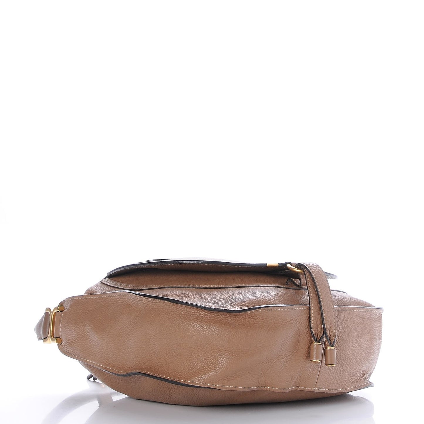Calfskin Medium Marcie Hobo Nut