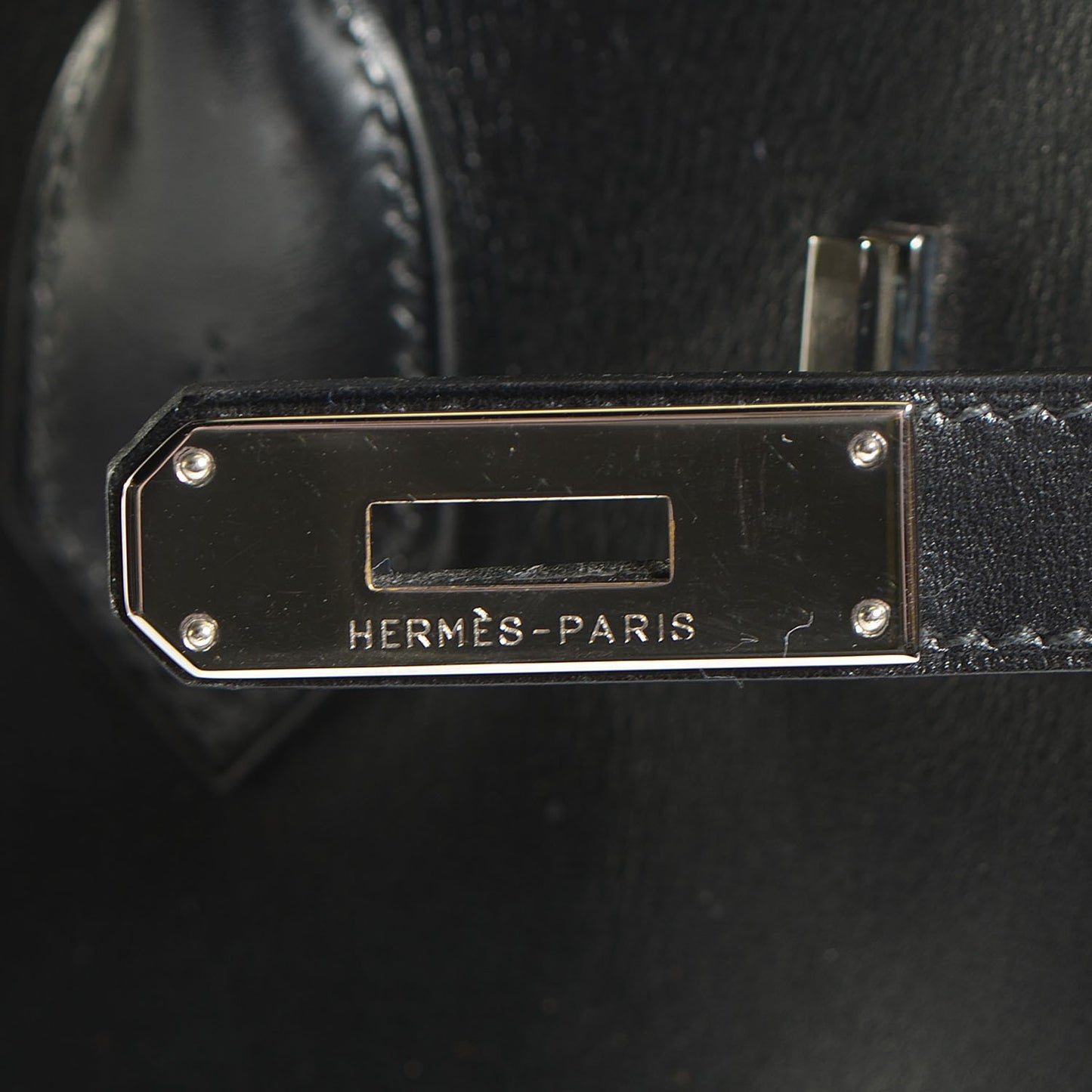 Veau Box Birkin 35 Black