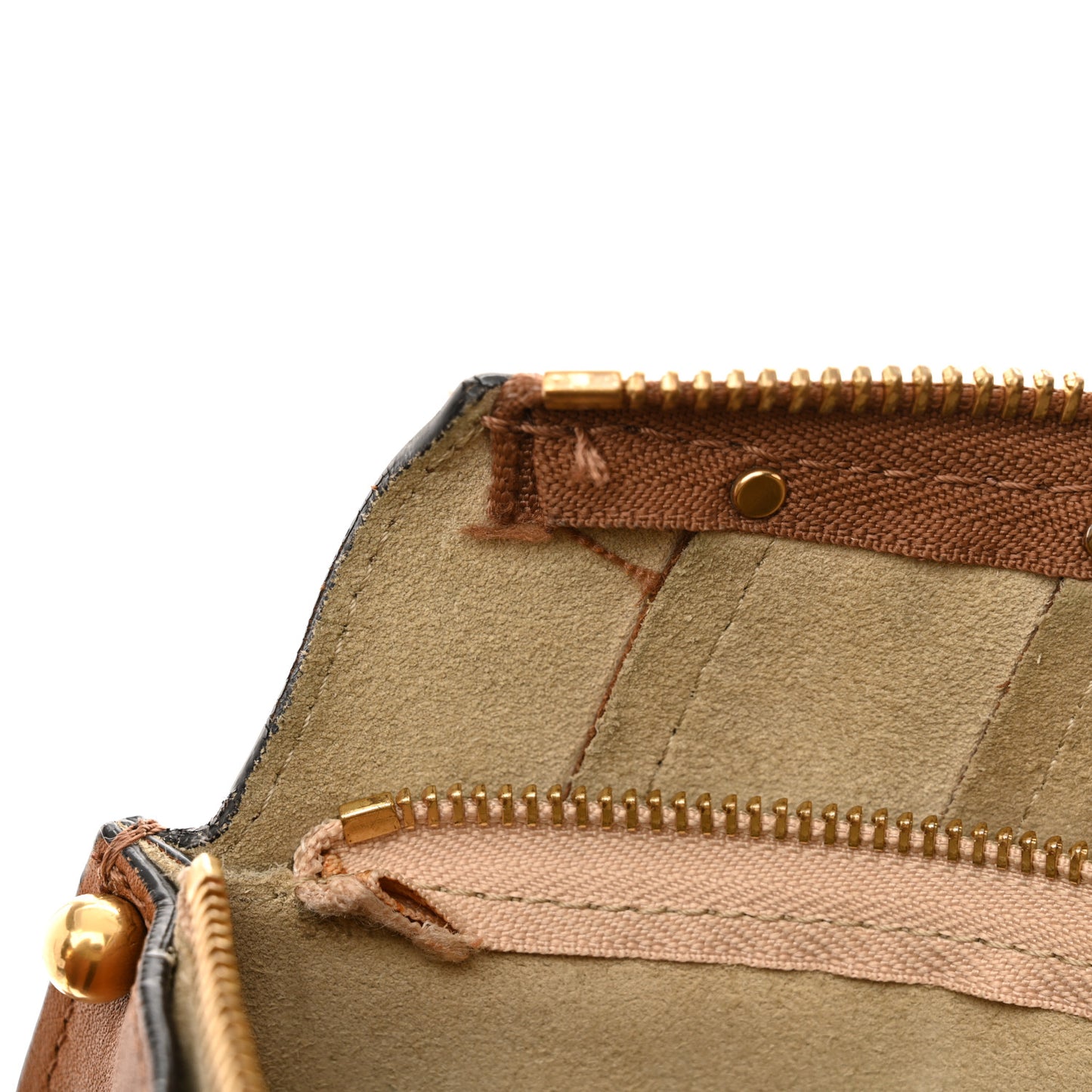 Grained Calfskin Small Hayley Hobo Tan
