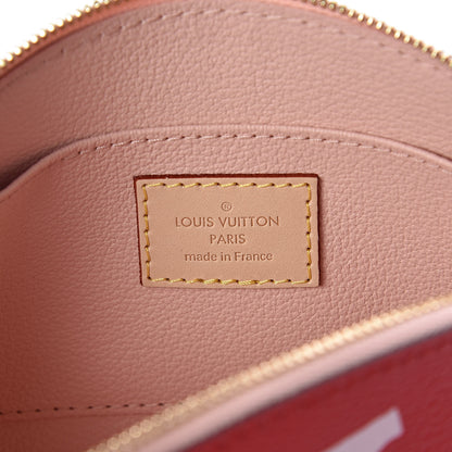 Louis Vuitton Monogram Giant Cosmetic Pouch Rouge 6 of 9