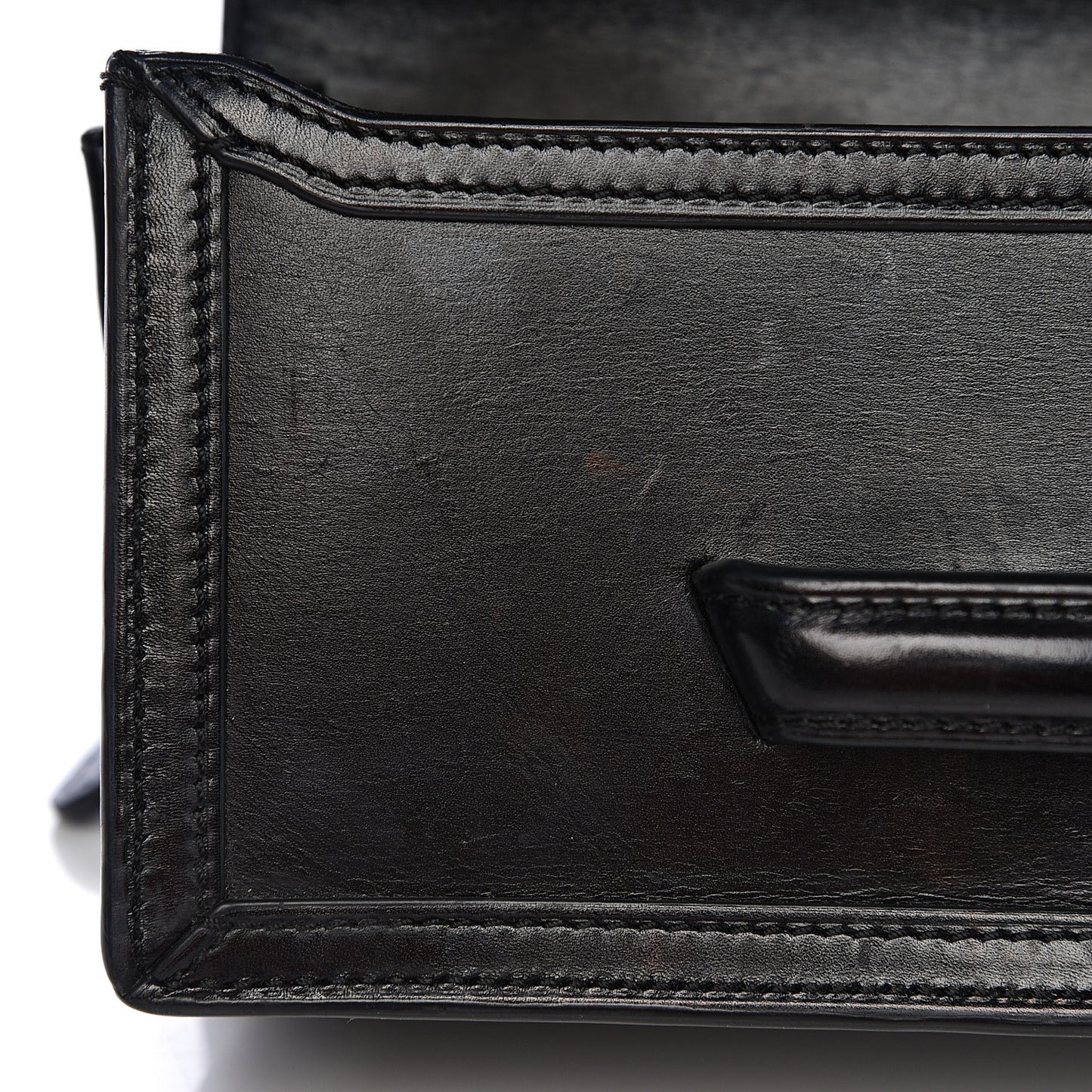 Calfskin Small Barcelona Shoulder Bag Black