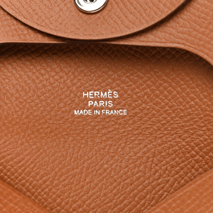 Hermes Epsom Bastia Coin Purse Gold 6 of 8