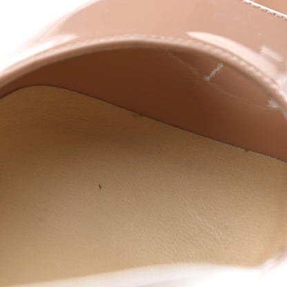 Jimmy Choo Patent Luna Platform Peep Toe Pumps 39.5 Blush 9 of 11