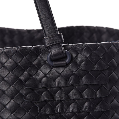 Bottega Veneta Nappa Intrecciato Ruffle Tote Ink 10 of 14