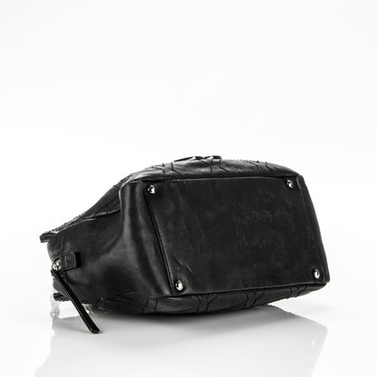 Chanel Calfskin Small Diamond Stitch Tote Black 4 of 7