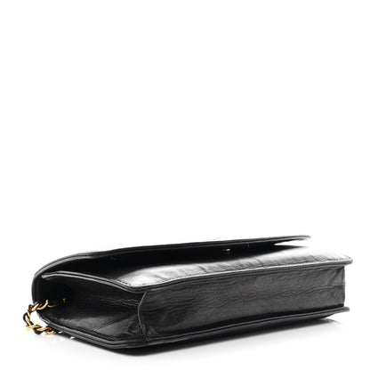 Chanel Lambskin Timeless CC Wallet On Chain WOC Black 4 of 11