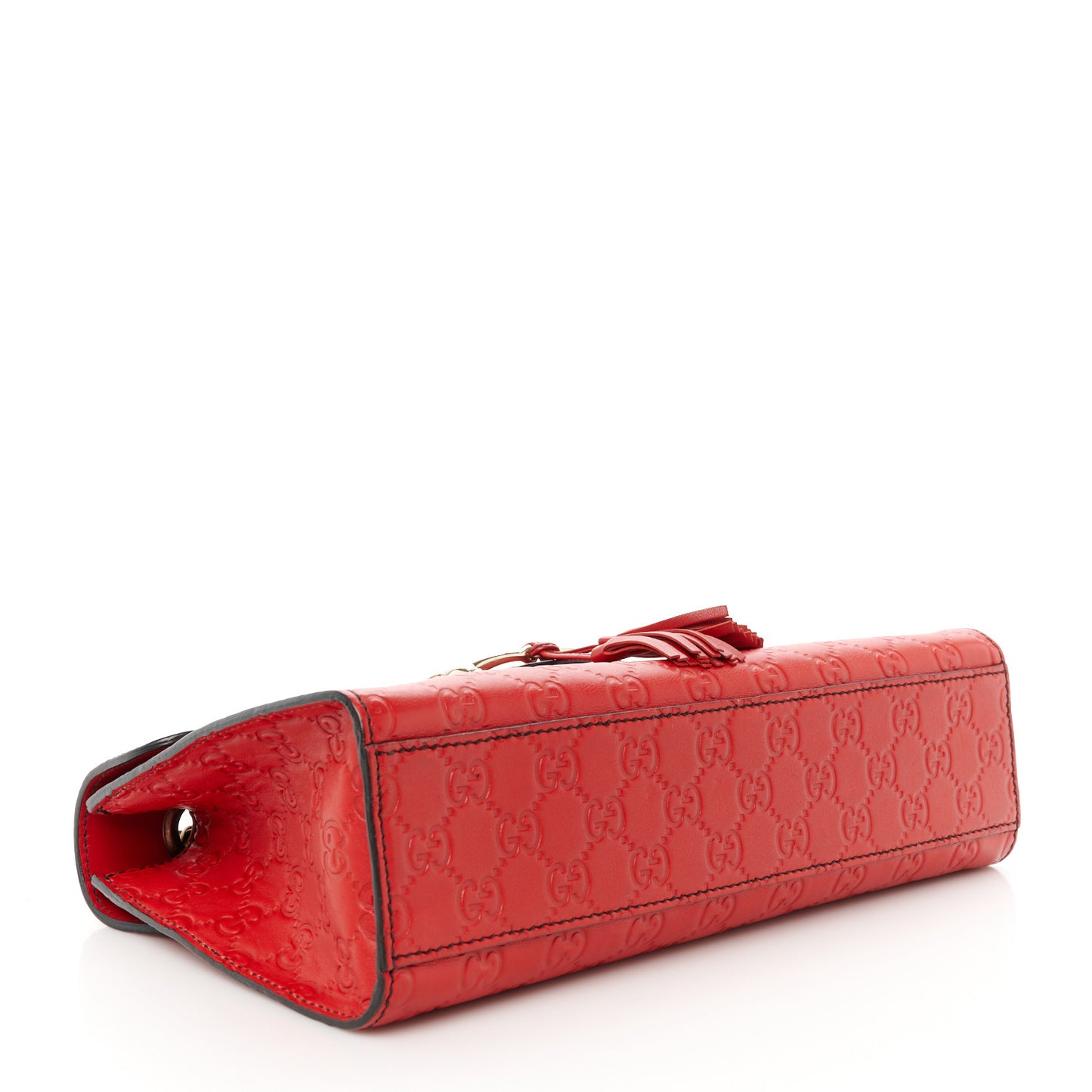 Guccissima Medium Emily Chain Shoulder Bag Red