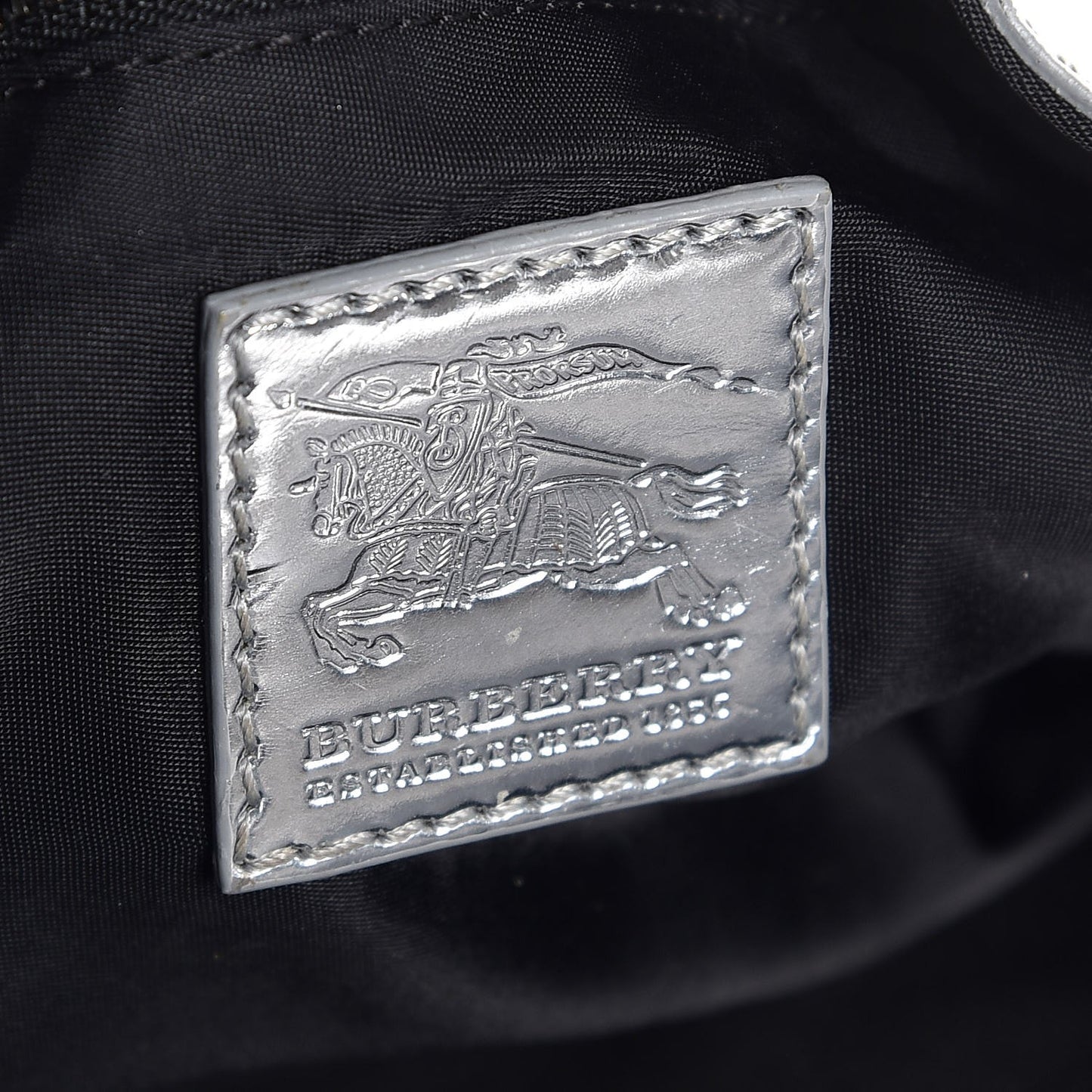 Nylon Beat Check Lowry Silver