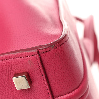 Celine Grained Calfskin Medium Phantom Luggage Fuchsia 20 of 23