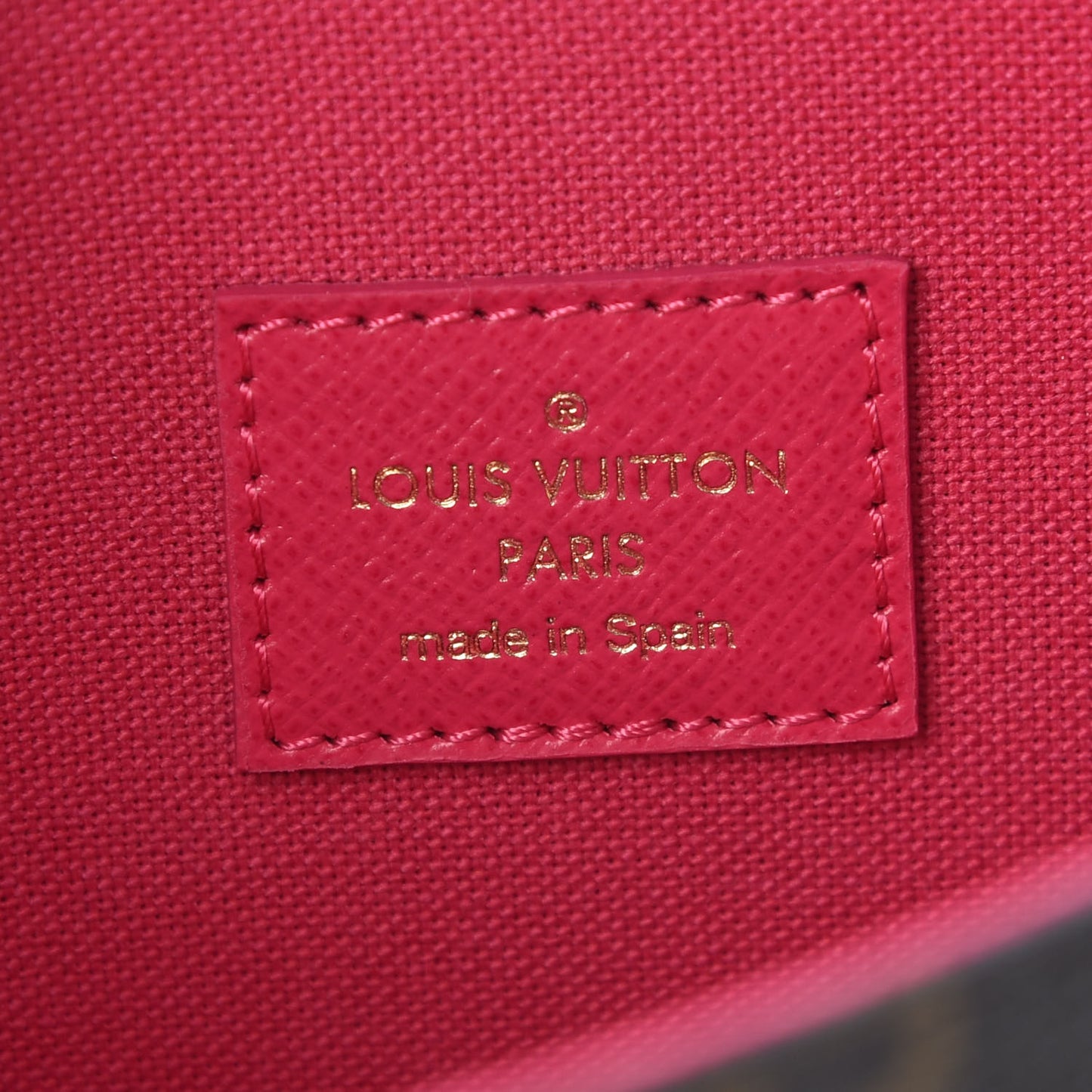 Monogram 2021 Christmas Animation Hollywood Pochette Felicie Chain Wallet Fuchsia