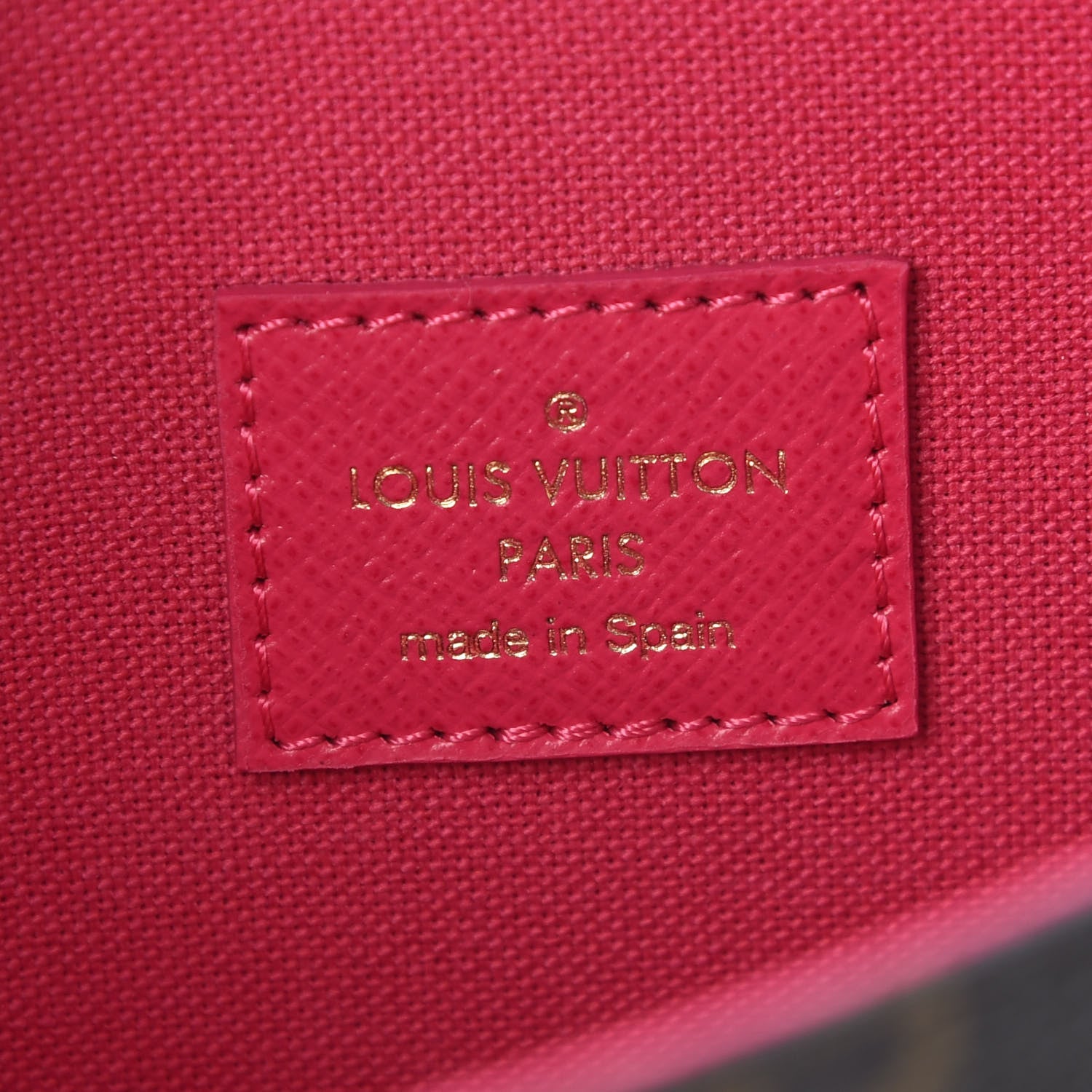 Louis Vuitton Monogram 2021 Christmas Animation Hollywood Pochette Felicie Chain Wallet Fuchsia 7 of 9
