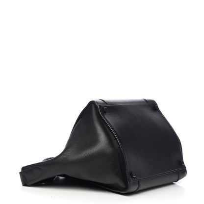 Celine Supple Calfskin Medium Phantom Luggage Black 3 of 11