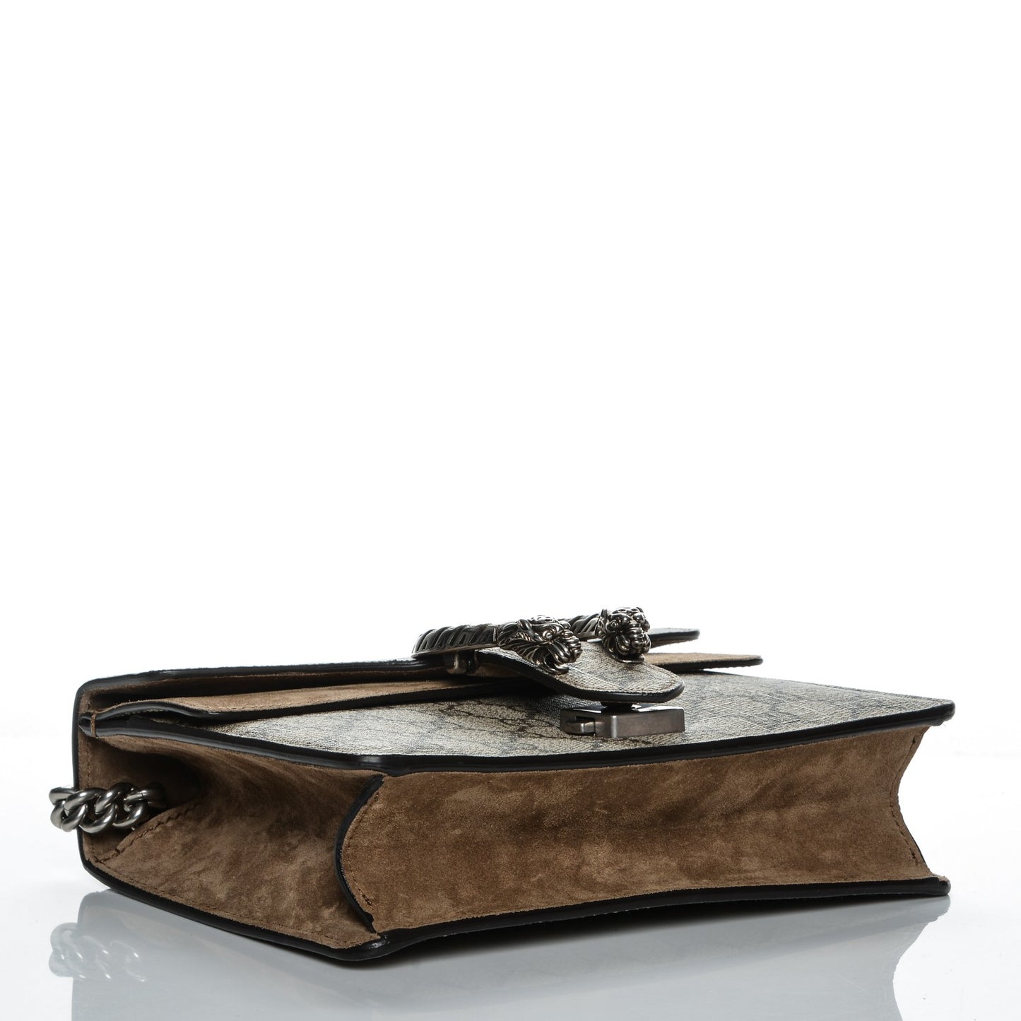 GG Supreme Monogram Mini Dionysus Shoulder Bag Taupe