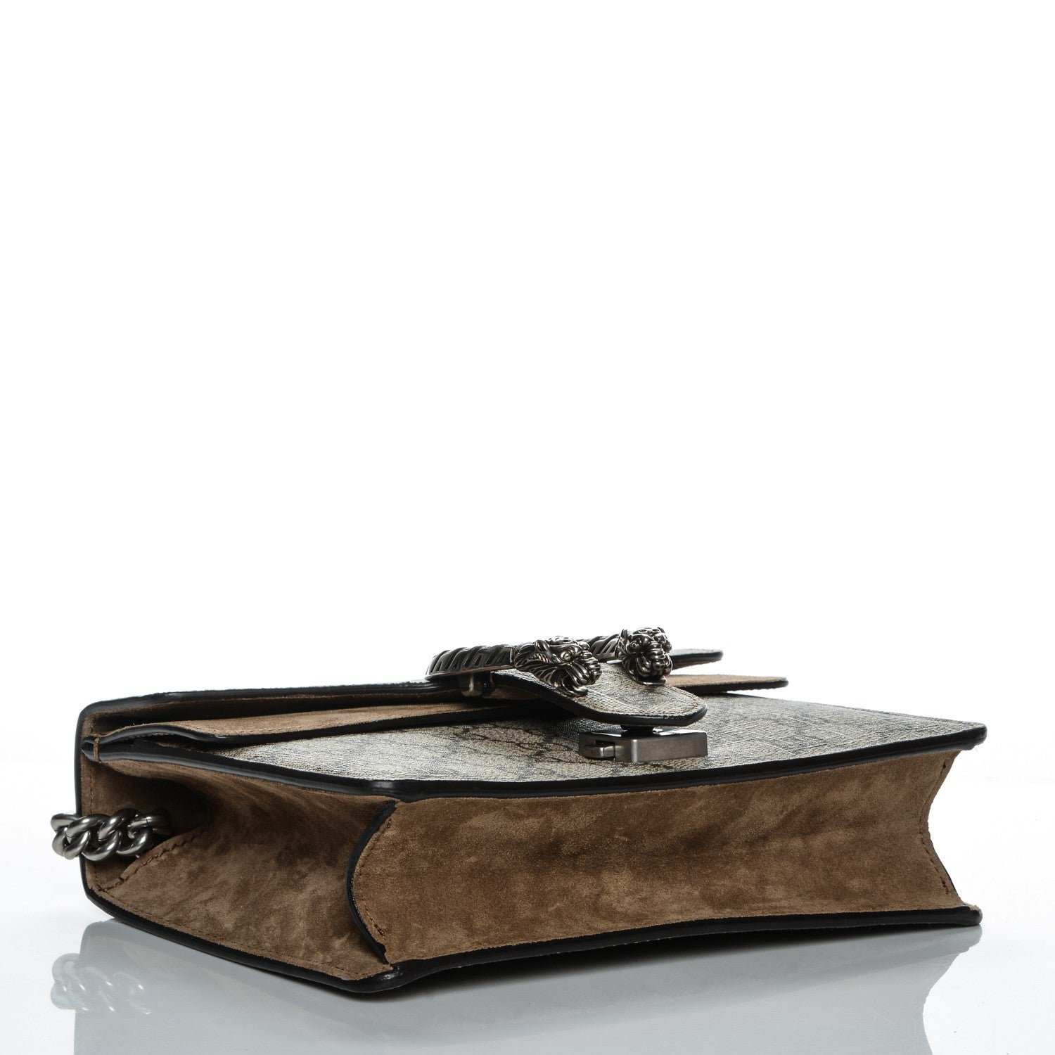Gucci GG Supreme Monogram Mini Dionysus Shoulder Bag Taupe 4 of 6