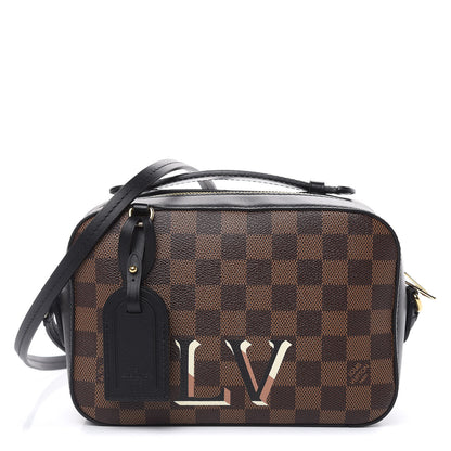 Louis Vuitton Damier Ebene Santa Monica Black 1 of 11