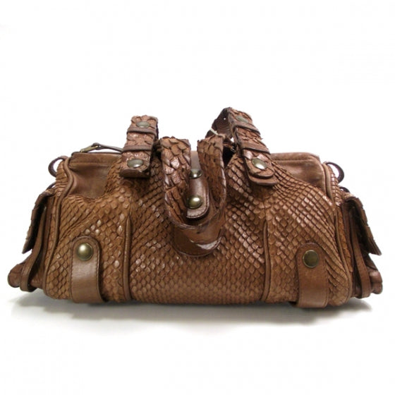 Python Silverado Shoulder Bag Muscade