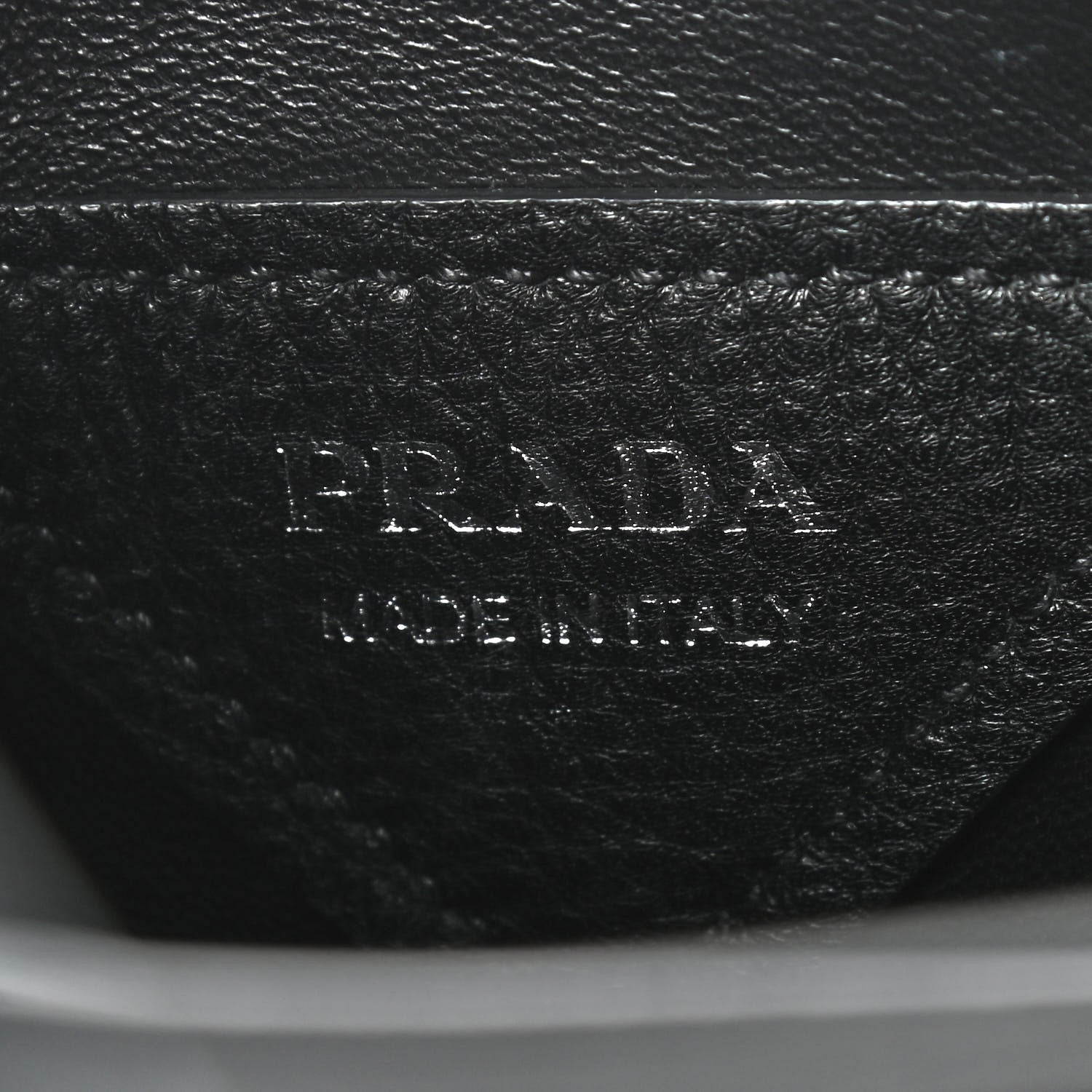 Prada Vitello Daino Soft Medium Dynamique Tote Black 8 of 8