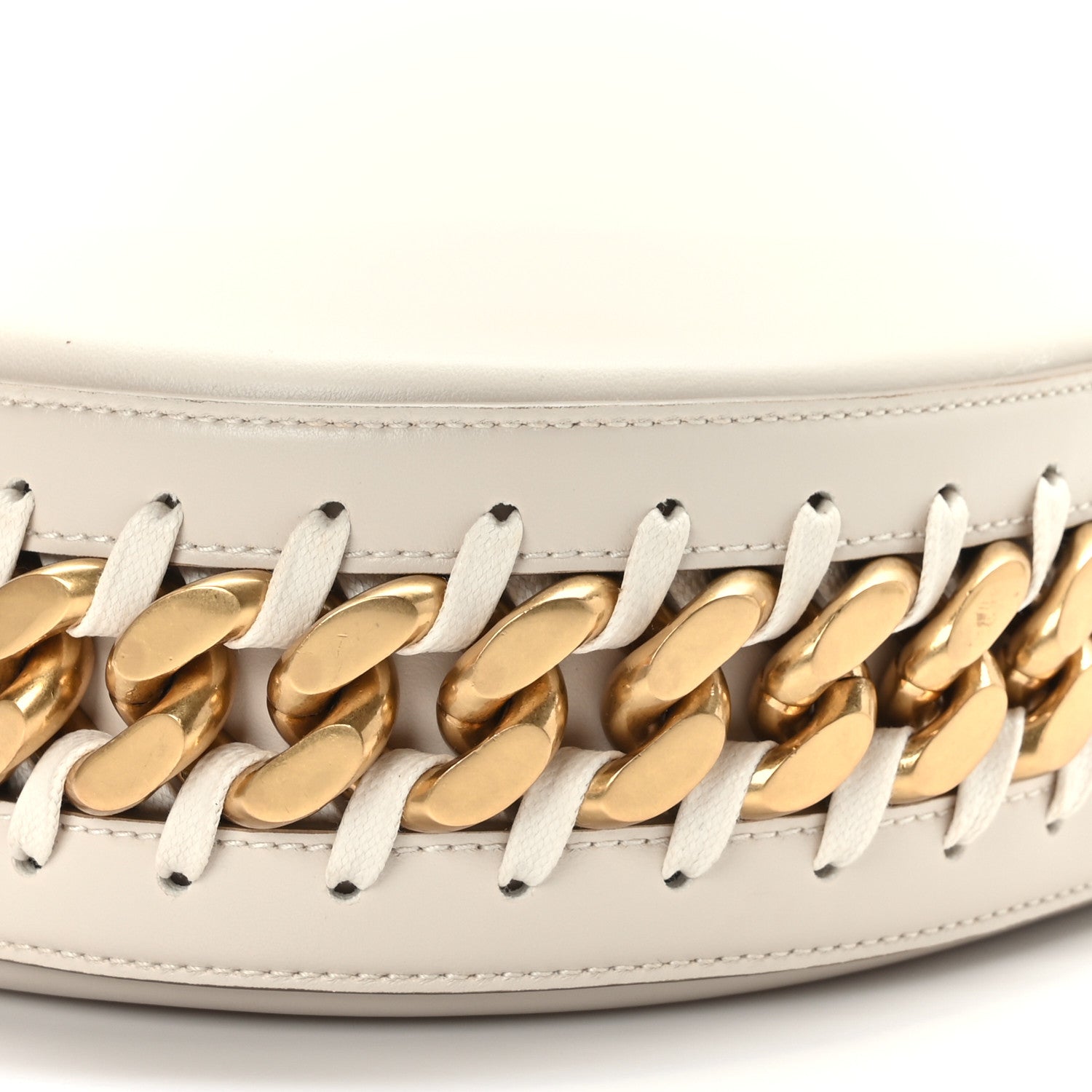 Stella McCartney Eco Alter Nappa Frayme Shoulder Bag Pure White 8 of 9