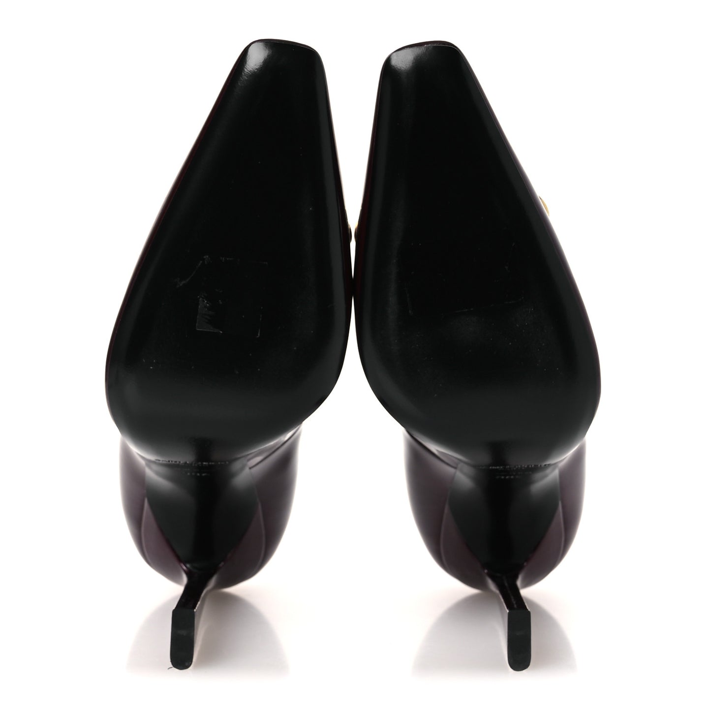 Patent Silvana 110mm Pumps 38.5 Deep Bordeaux