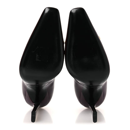 Saint Laurent Patent Silvana 110mm Pumps 38.5 Deep Bordeaux 7 of 11